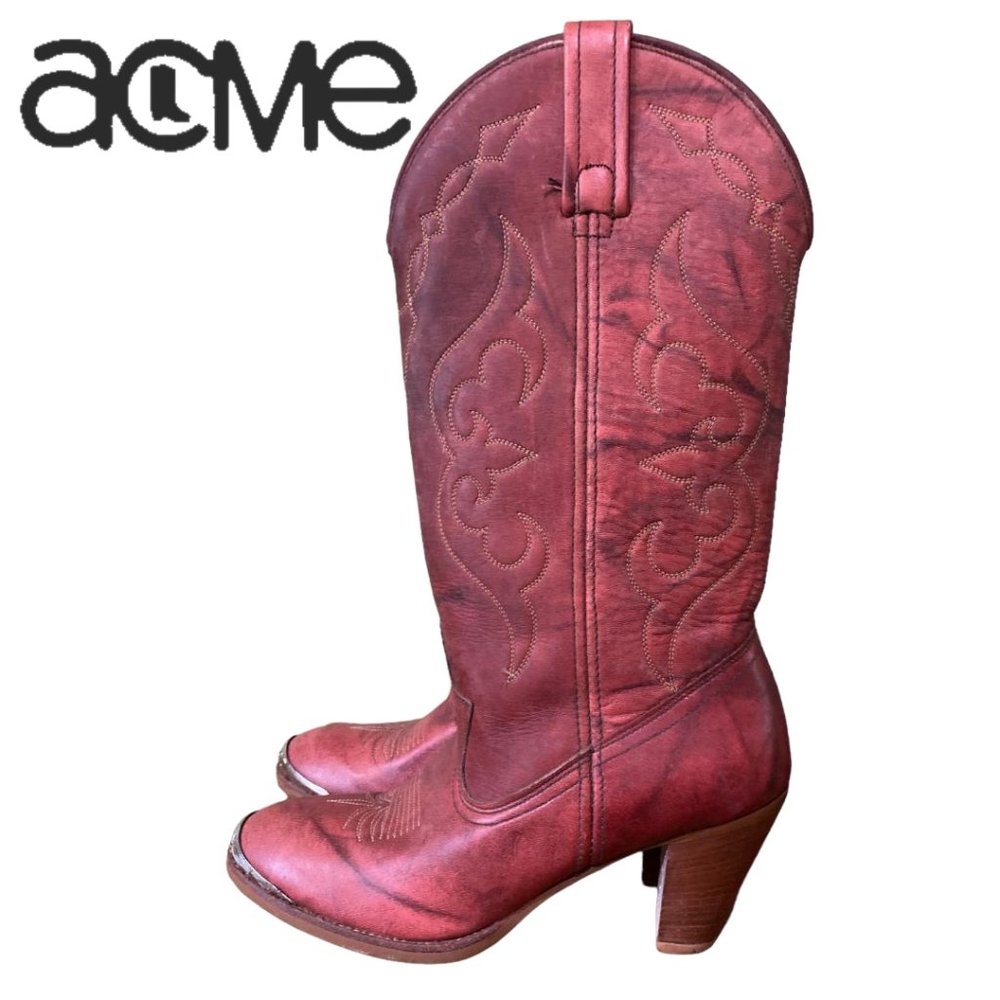 Vintage Acme Cowgirl Boots